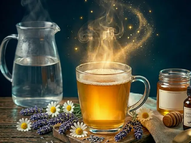 Infusión de lavanda y manzanilla